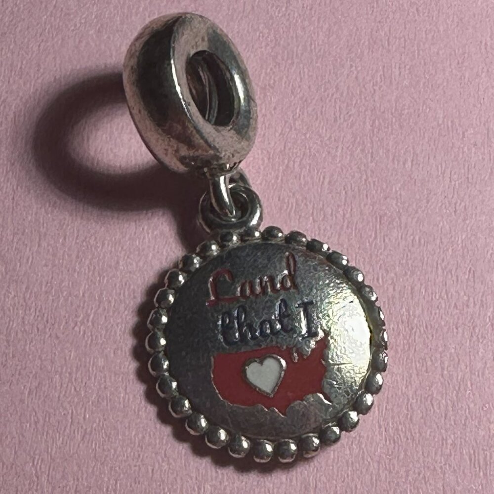 "Land That I Love" Dangle Charm